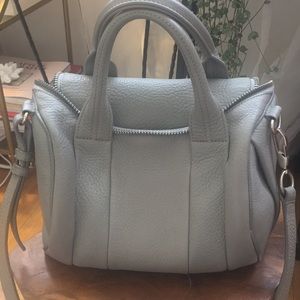 Alexander Wang “Oyster” Pebble Rocco Studded Bag